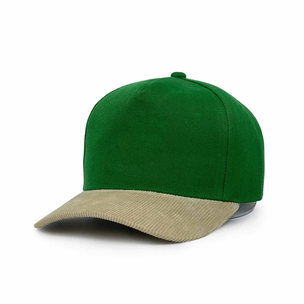 yellow green polyester baseball hats
