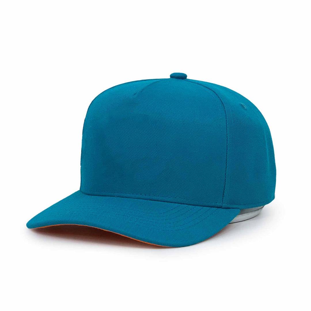 dark turquoise polyester baseball hats