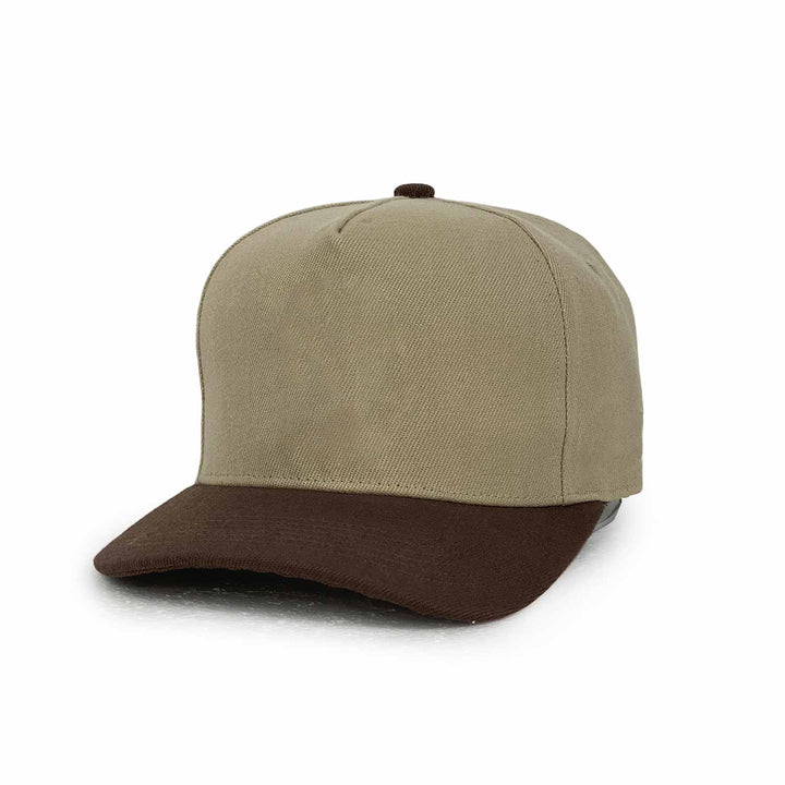 beige brown polyester baseball hats