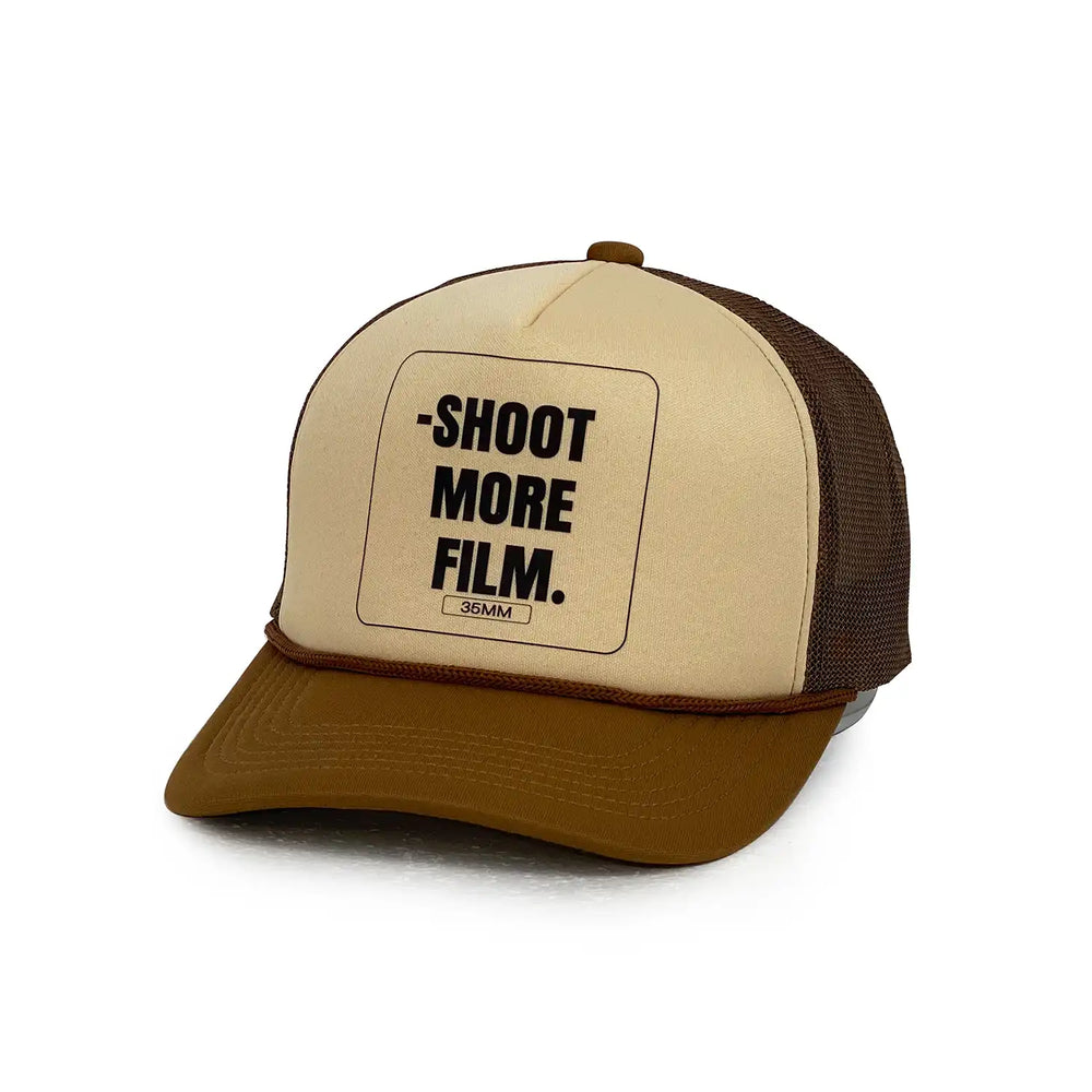 brown foam trucker hats