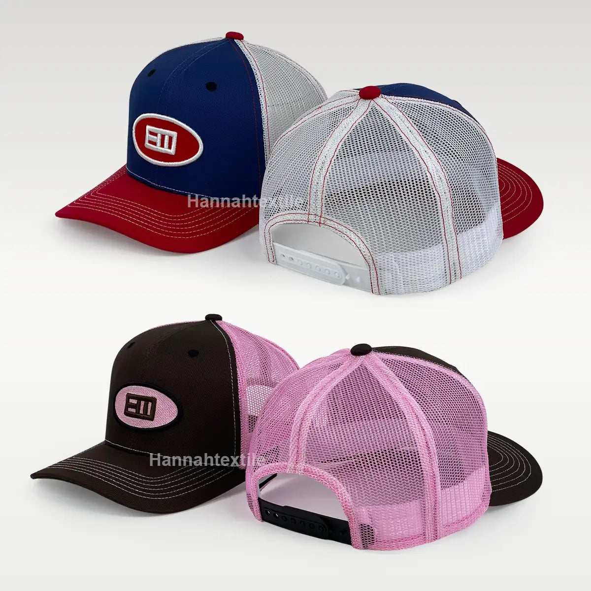 Enhancing Hat Personality with Contrasting Stitching 
