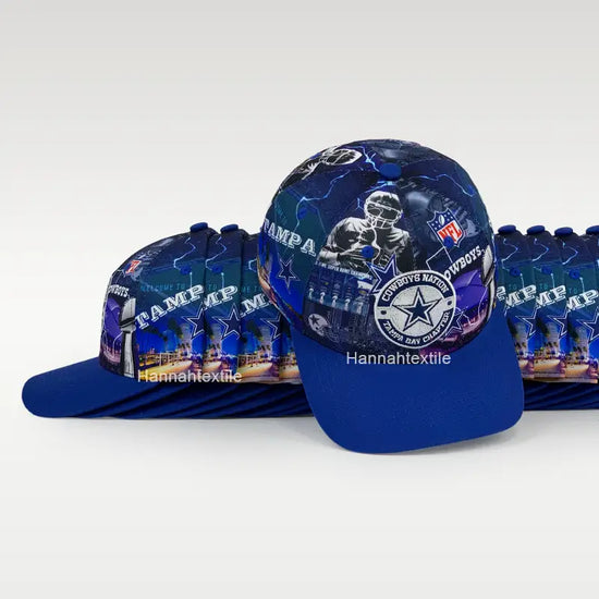 Custom dye Sublimation Baseball Hats 3