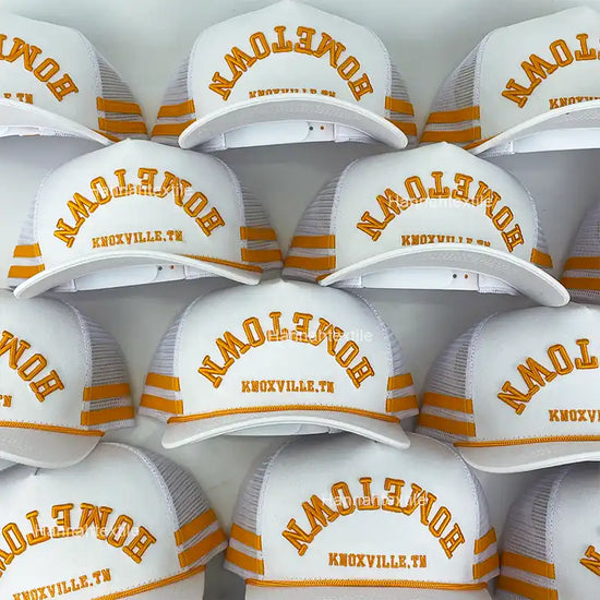 Custom Cotton Trucker Hat With Rope 1