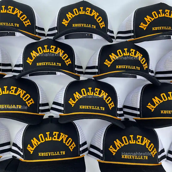 Custom Cotton Trucker Hat With Rope 3