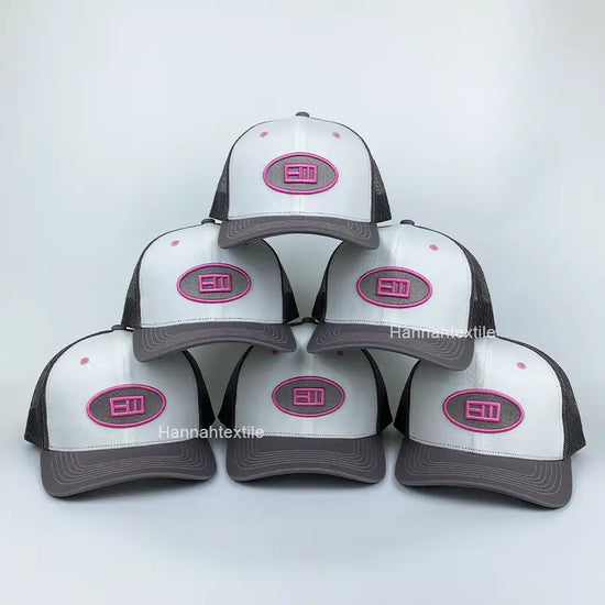 Wholesale cotton 6 Panel Trucker Hats 1