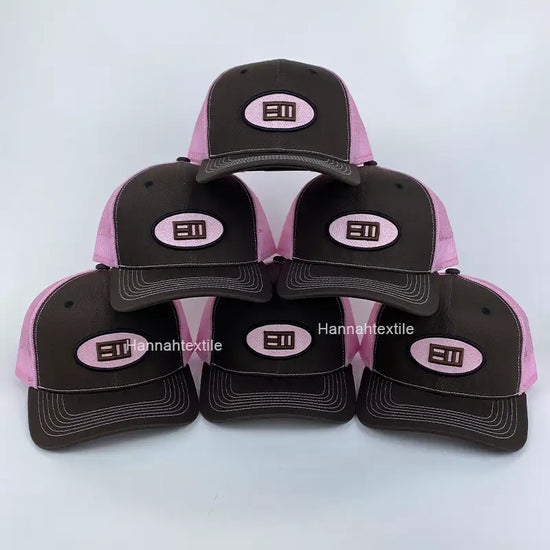 Wholesale cotton 6 Panel Trucker Hats 1