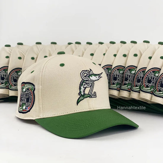 Custom Cotton 6 panel two tone Baseball Cap 3