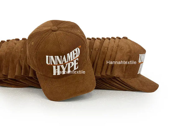 Wholesale Corduroy 5 Panel Baseball Caps，Narrow Wale 1