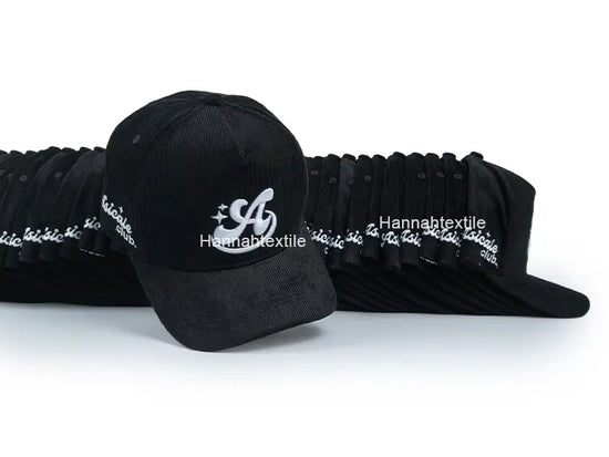 Wholesale Corduroy 5 Panel Baseball Caps，Narrow Wale 3