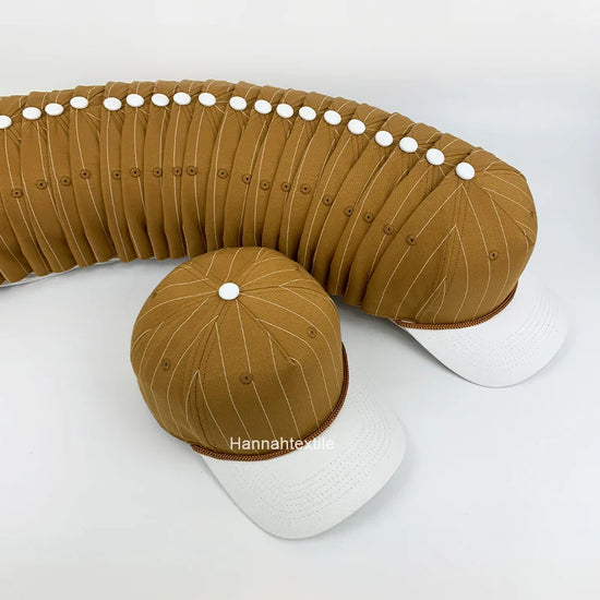 Custom Striped Baseball Hat 1