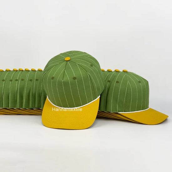 Custom Striped Baseball Hat 3