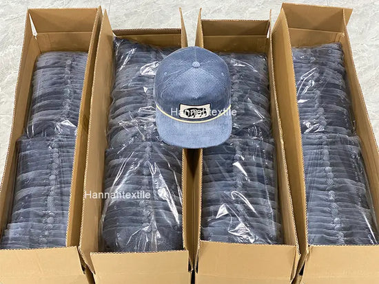 Custom Wide Wale Corduroy Baseball Hat,6 Panel Structured 2