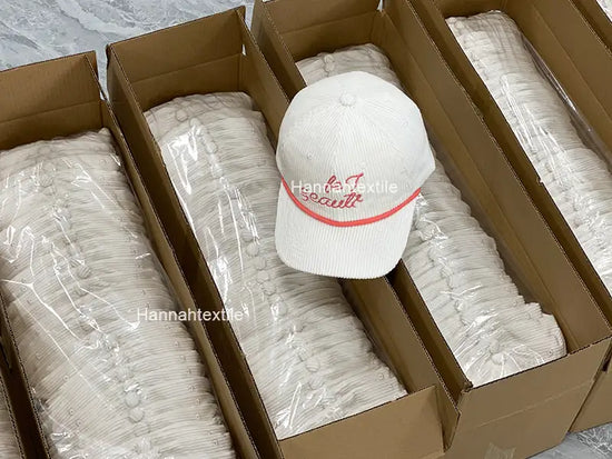 Custom Wide Wale Corduroy Baseball Hat,6 Panel Structured 3