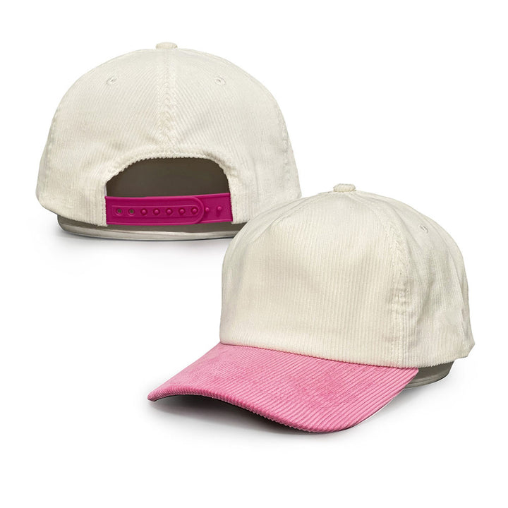 pink Corduroy dad hat