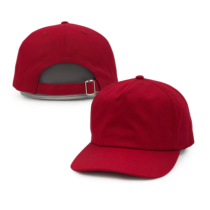 red Cotton dad hats