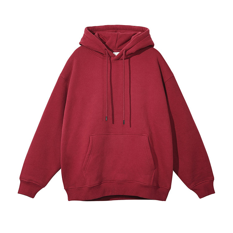 red cotton hoodies