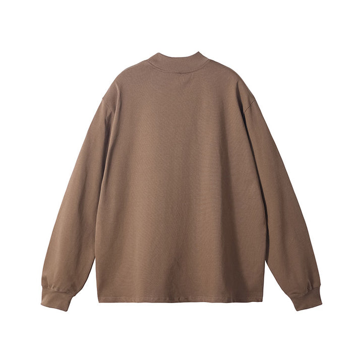 bronze Cotton sweatshirt front