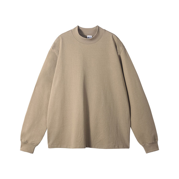 beige Cotton sweatshirt front