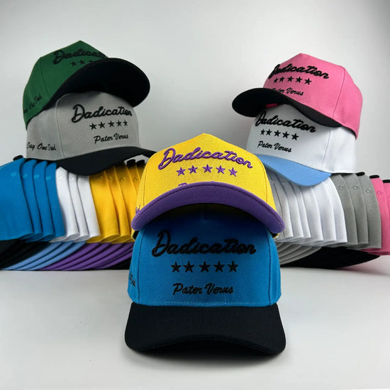 Bulk 3D Puff Embroidery Logo 5 Panel Polyester Baseball Hat 1