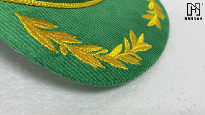 Custom 5 Panel Unstructured Corduroy Snapback Hat