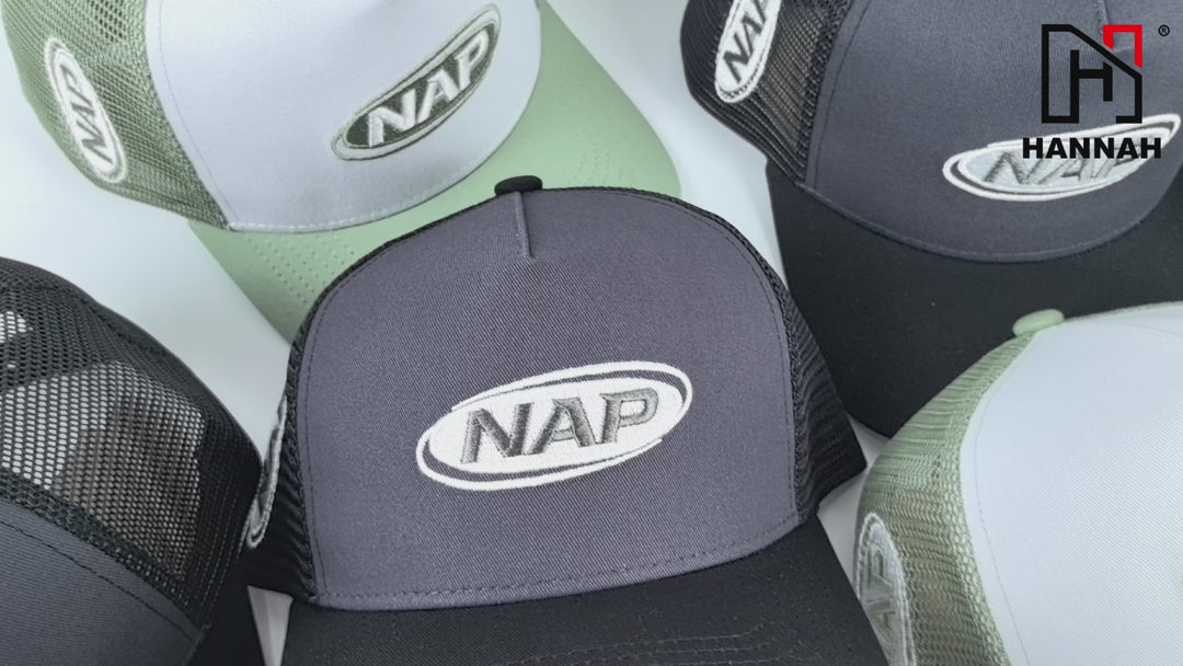  Cotton 5 Panel Trucker Hats