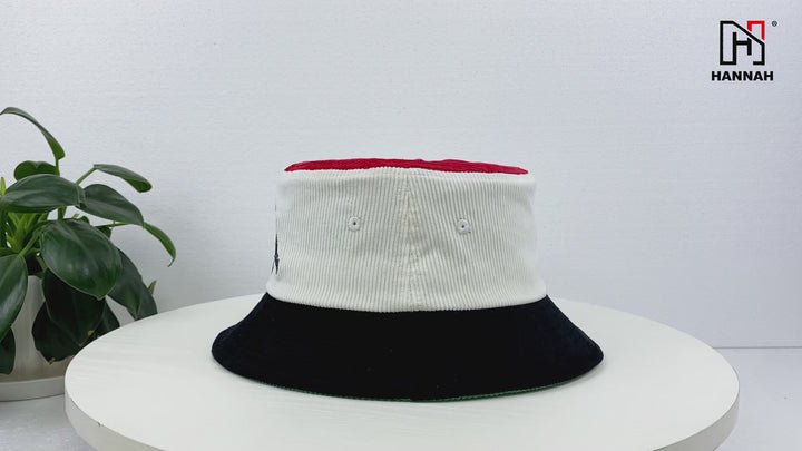 Corduroy bucket hats
