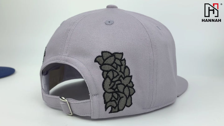 Cotton snapback caps