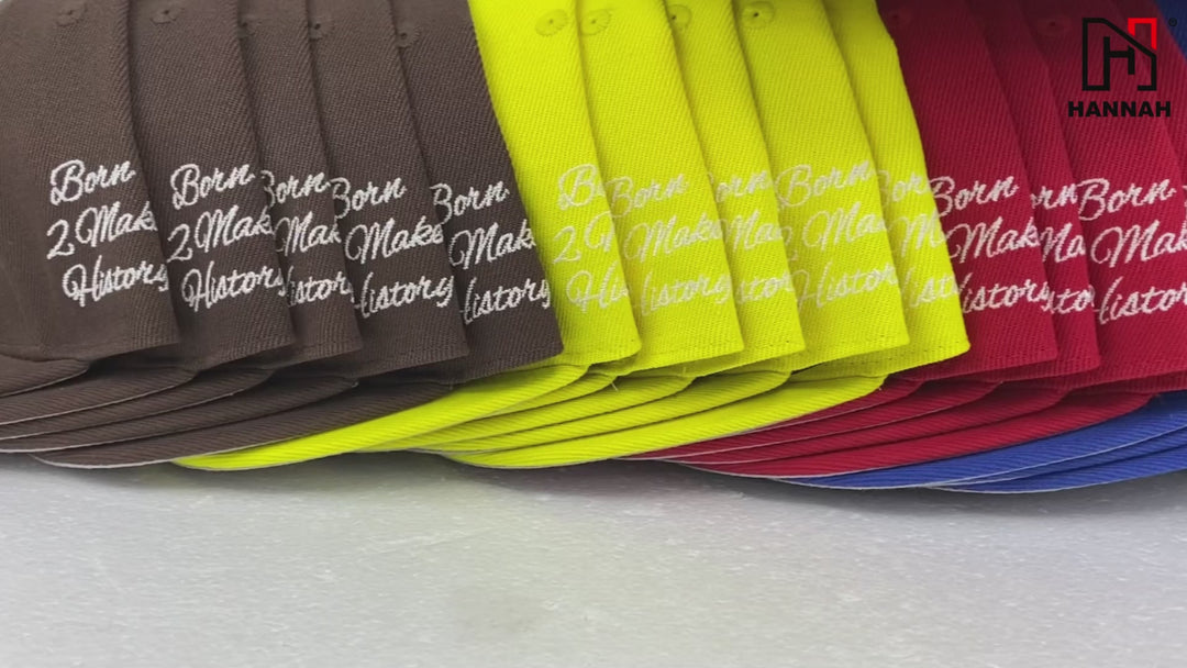 Wholesale Custom 6 Panel Polyester Fitted Cap