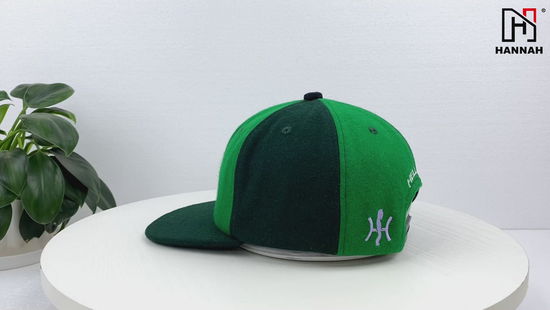 Wool snapback hats