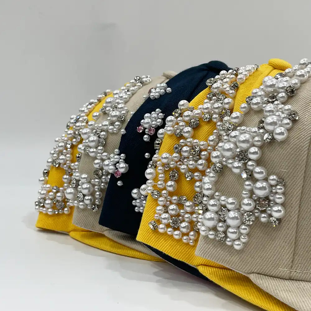 rhinestone fitted hat_3