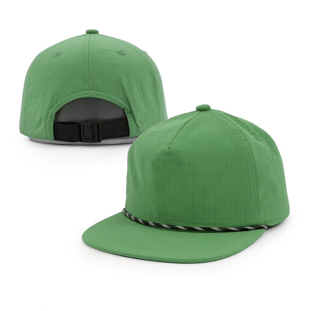yellow green nylon snapback  caps
