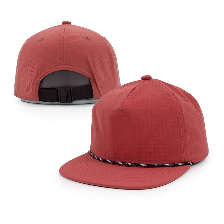 crimson nylon snapback  caps