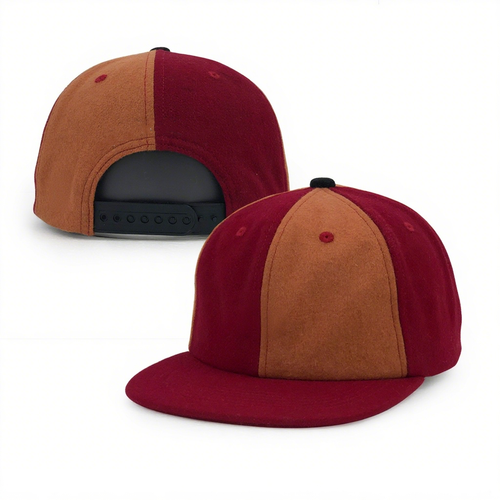 Custom Wool Blend Flat Bill Hats