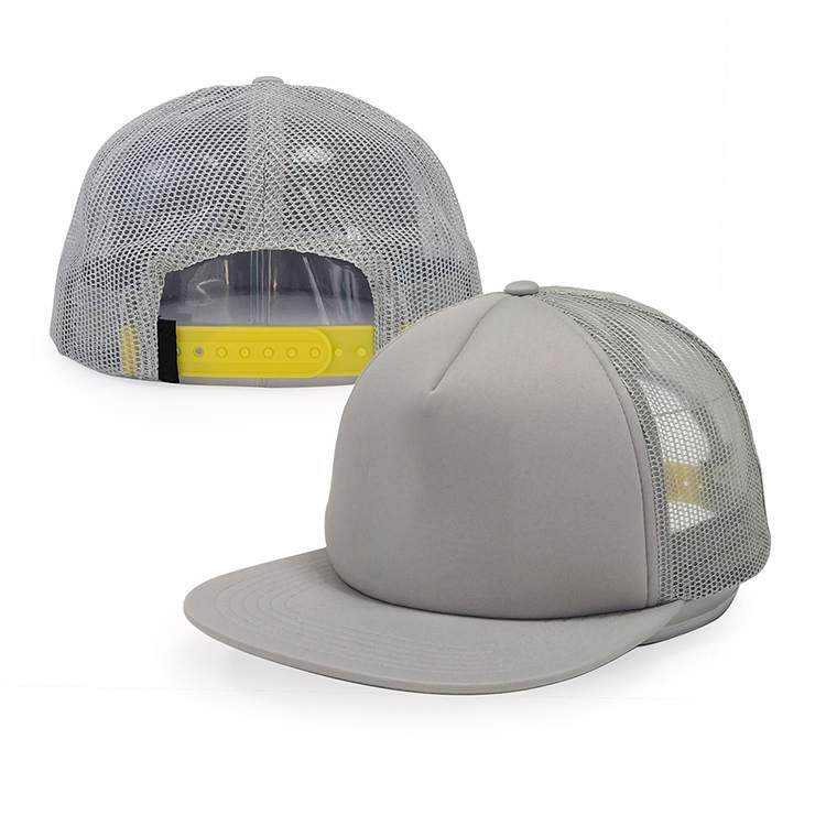 dark gray foam trucker hats