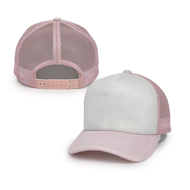 pink foam 5 panel trucker hats