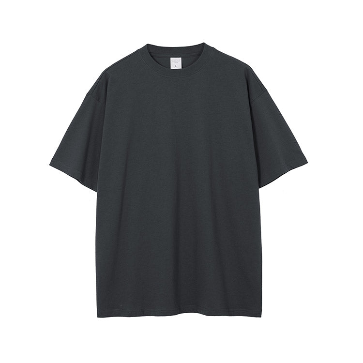 dark gray Cotton t-shirt