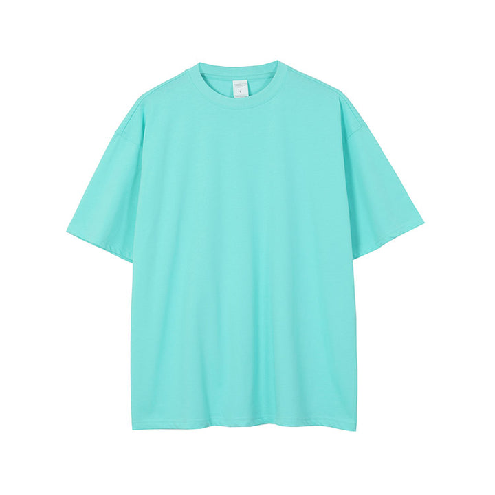 Dark Turquoise Cotton t-shirt